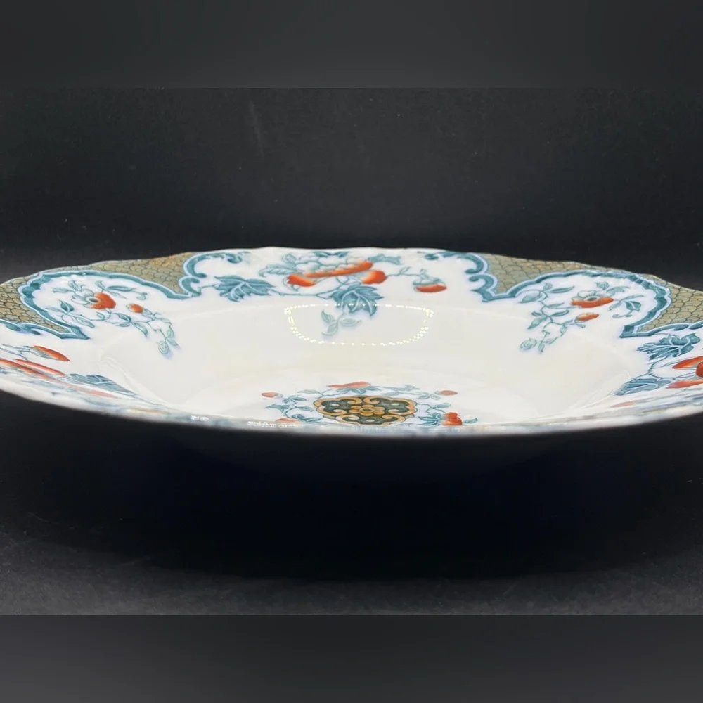 Sevres Hanley England JG Meakin (1890-1900) Antique Ironstone China Plate Dish